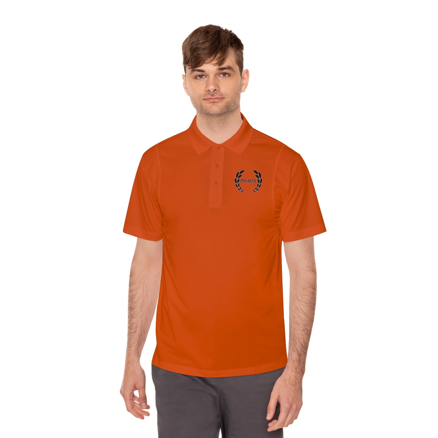 Men's Sport Polo Shirt - Classic Athletic Fit with Elegant Logo