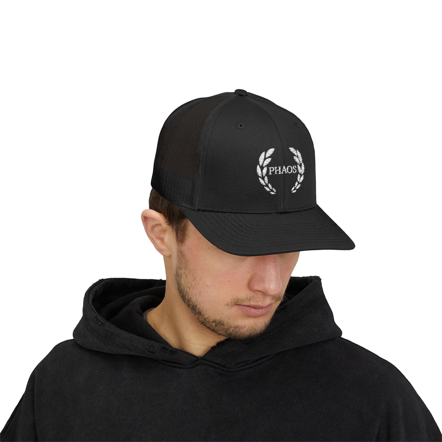 Stylish PHAOS Snapback Trucker Cap - Trendy Headwear for Every Occasion