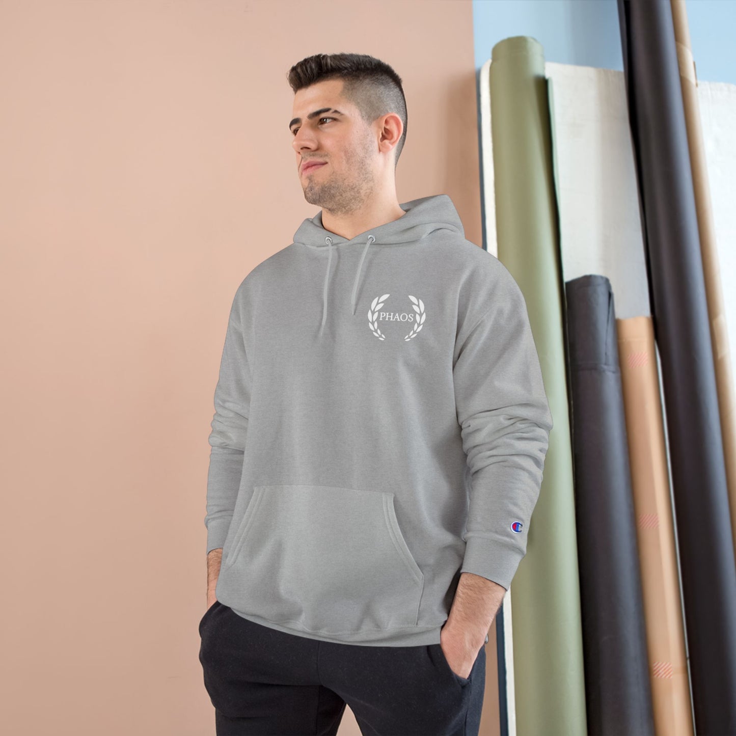 PHAOS Champion Hoodie - Stylish White Pullover