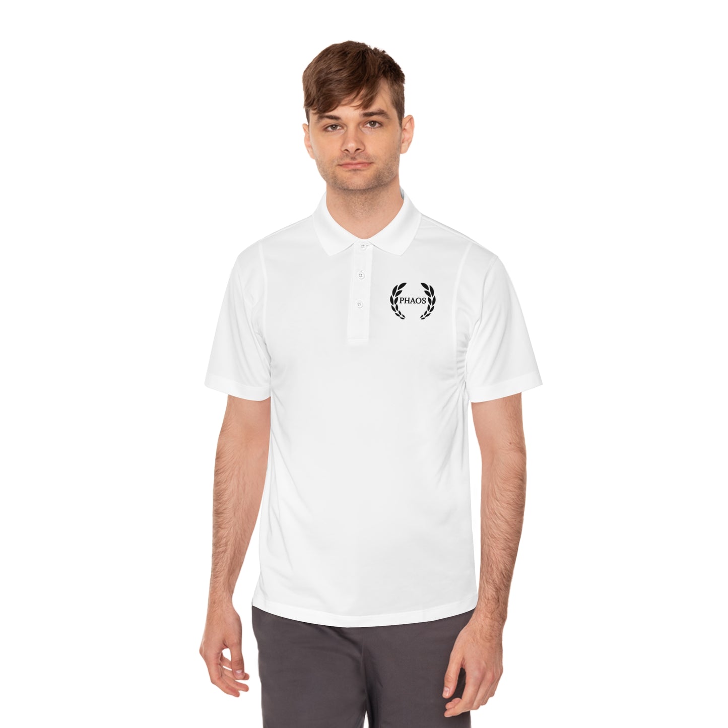 Men's Sport Polo Shirt - Classic Athletic Fit with Elegant Logo