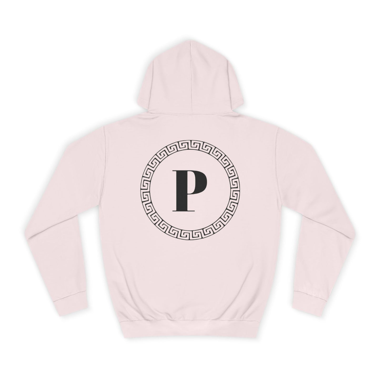College Hoodie with Classic Greek Design