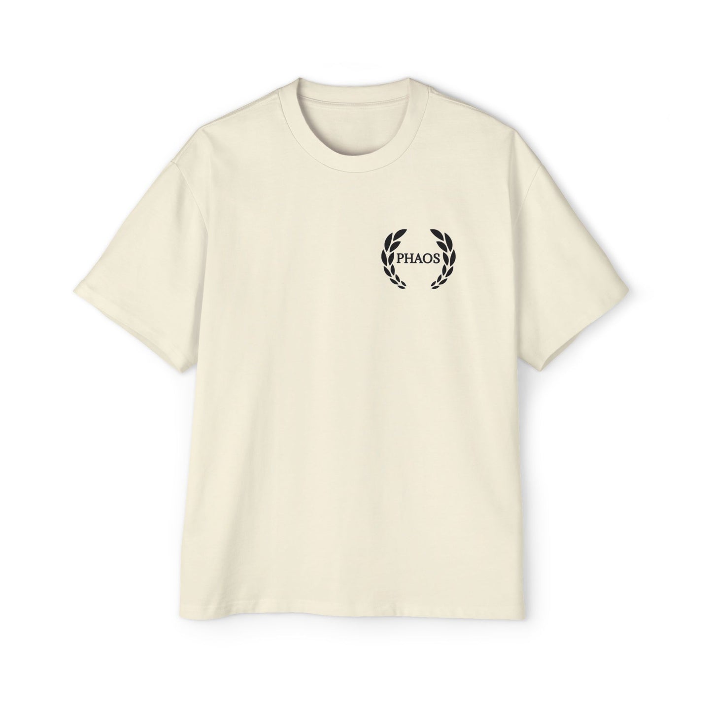 Men's Heavy Oversized Tee - Ignite the Future, Embrace the Light Tee
