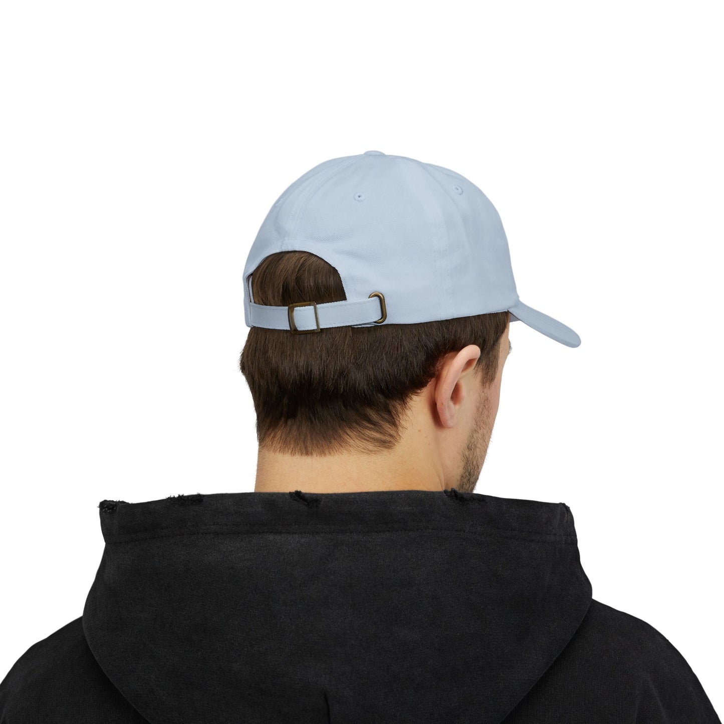 Classic Dad Cap with PHAOS Design - Trendy White Cap for Relaxed Style