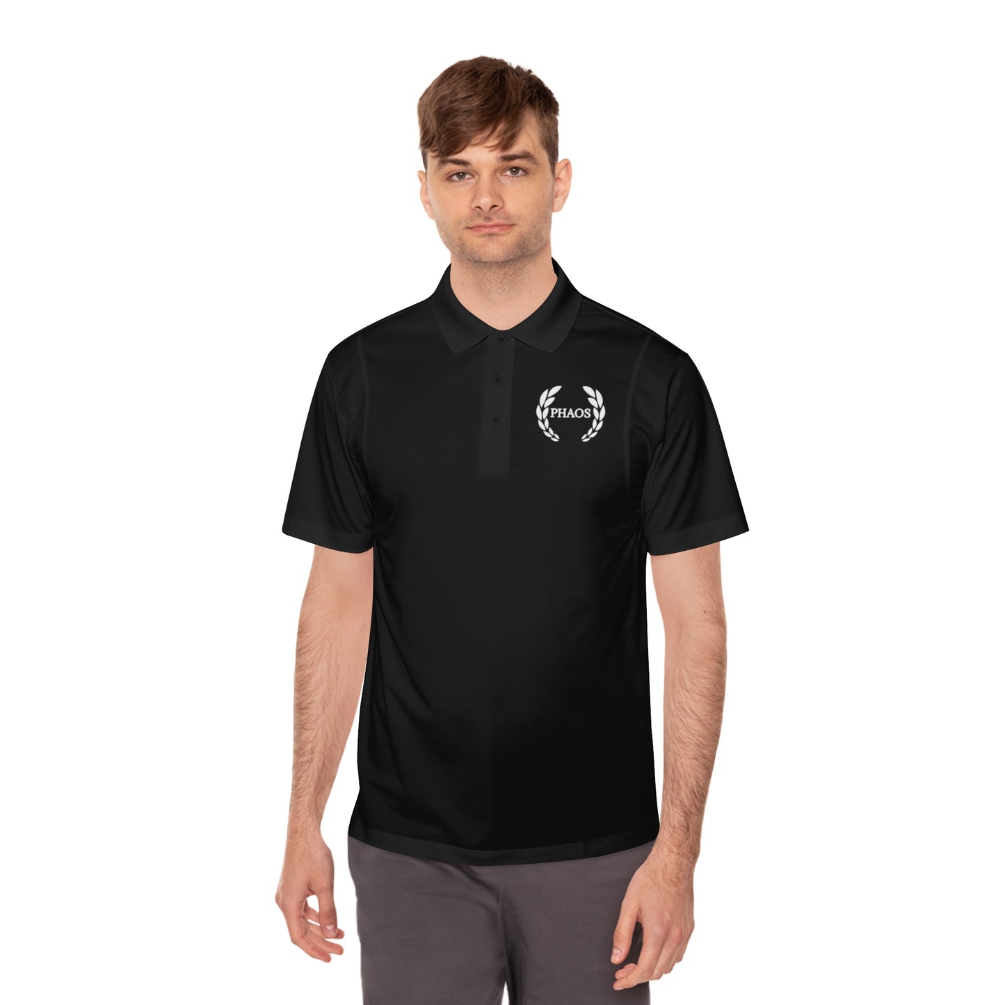 Men's Sport Polo Shirt - Classic Athletic Fit with Elegant Logo