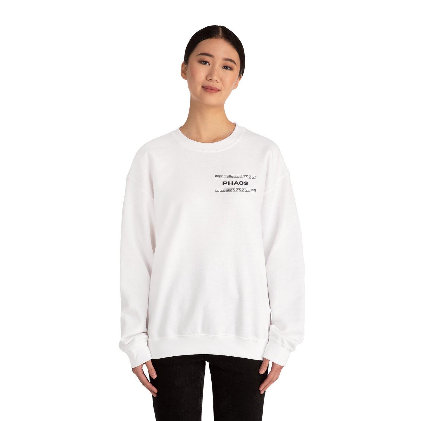 Unisex Heavy Blend™ Crewneck Sweatshirt - PHAOS Emblem Design