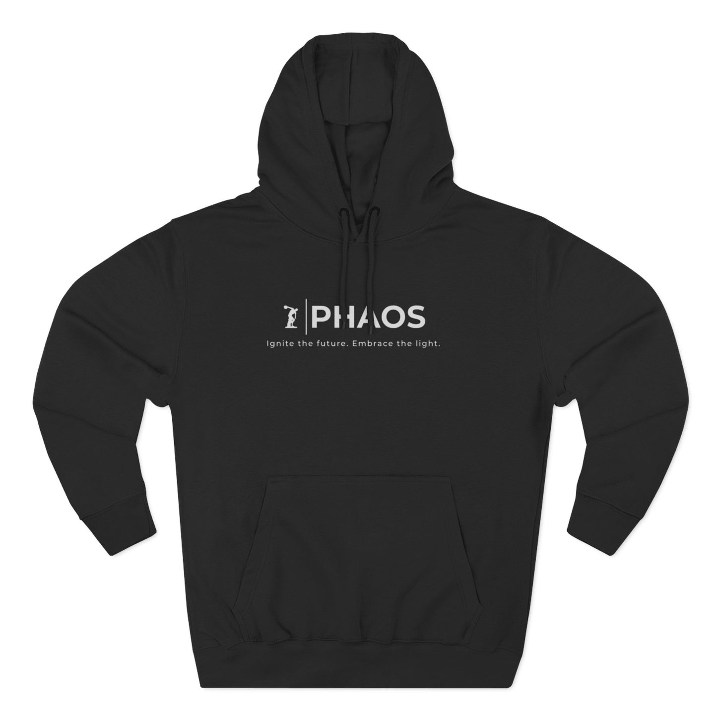 Three-Panel Fleece Hoodie - Ignite the Future