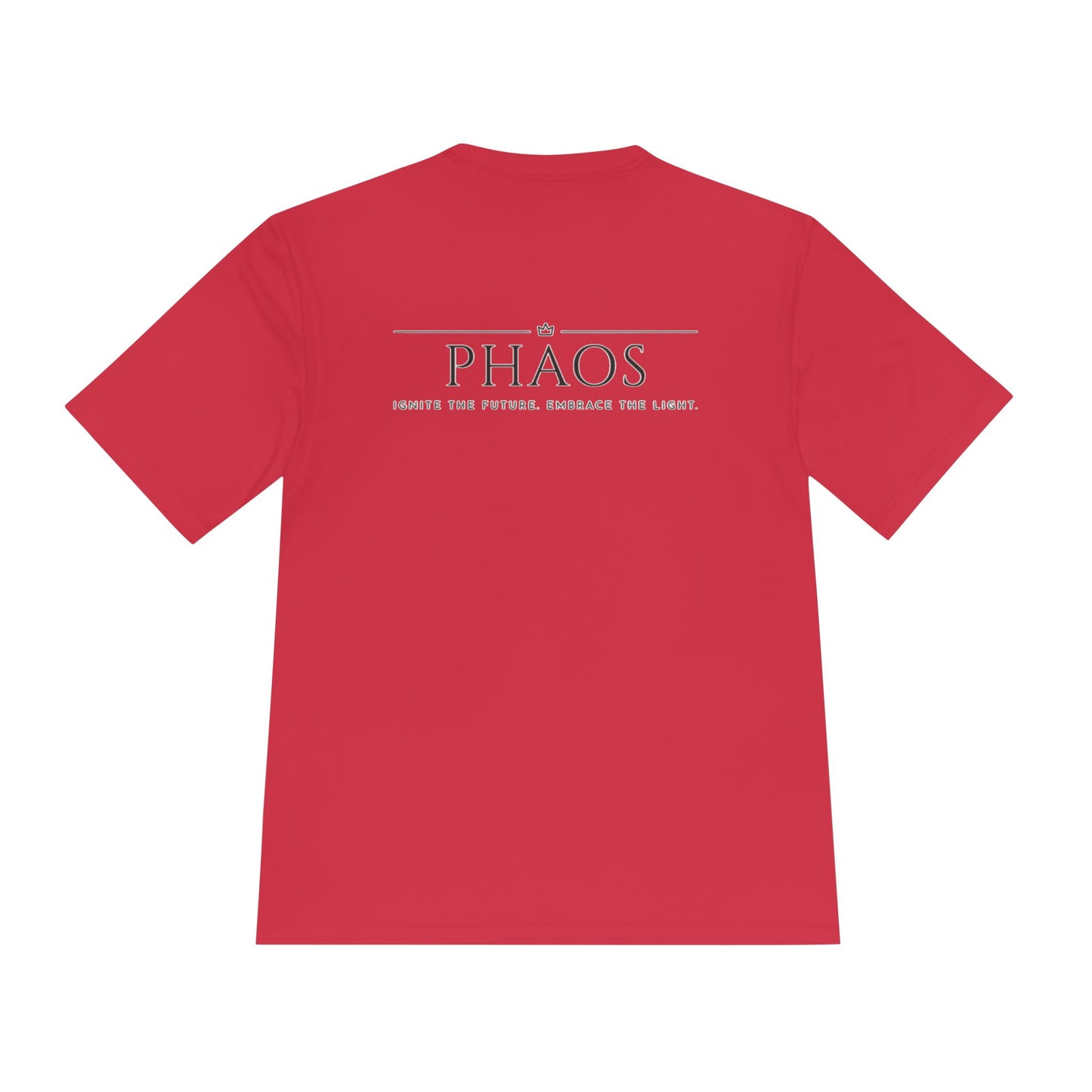 Unisex Moisture Wicking Tee - 'Ignite the Future, Embrace the Light'
