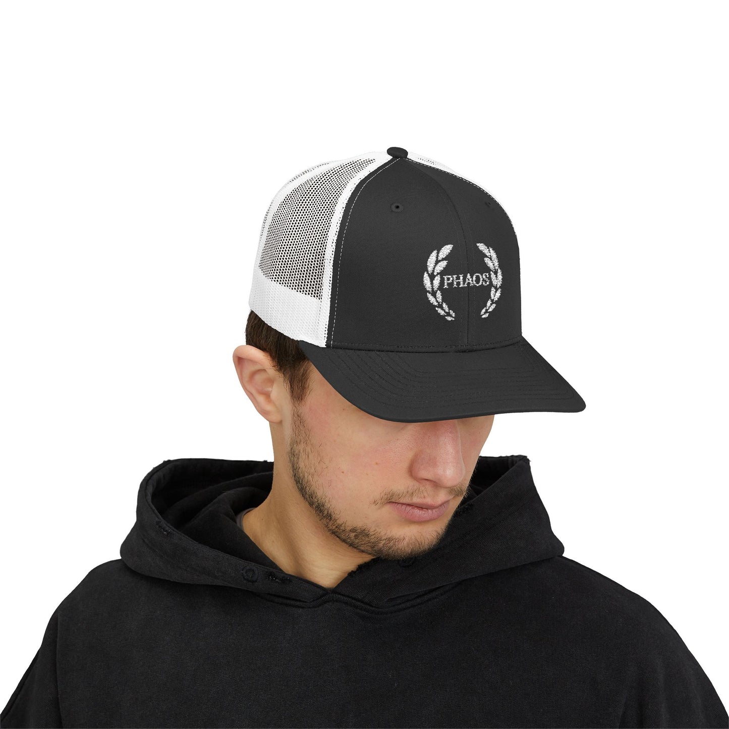 Stylish PHAOS Snapback Trucker Cap - Trendy Headwear for Every Occasion