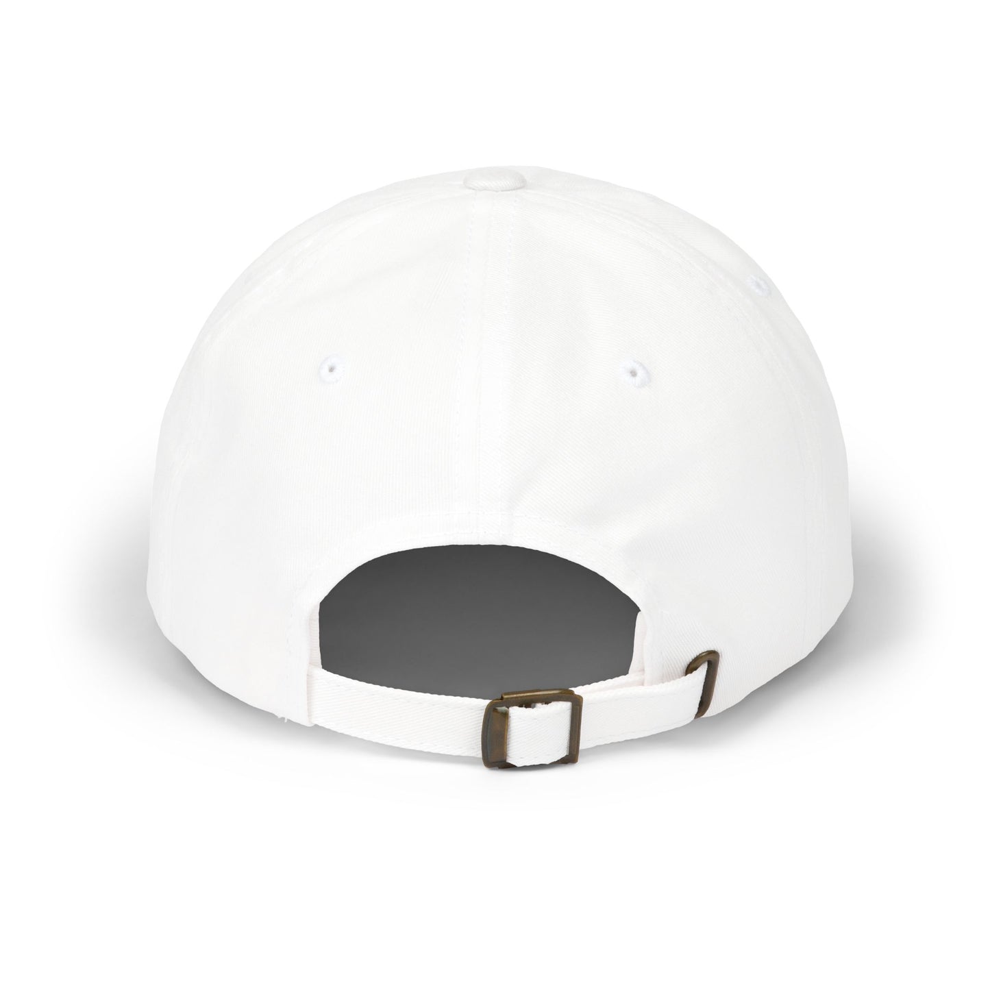 Classic Dad Cap with PHAOS Design - Trendy White Cap for Relaxed Style
