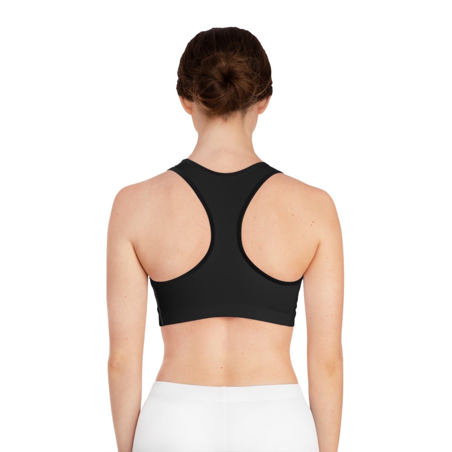 Phaos Classic Black Sports Bra - Stylish Athletic Wear for Fitness Enthusiasts