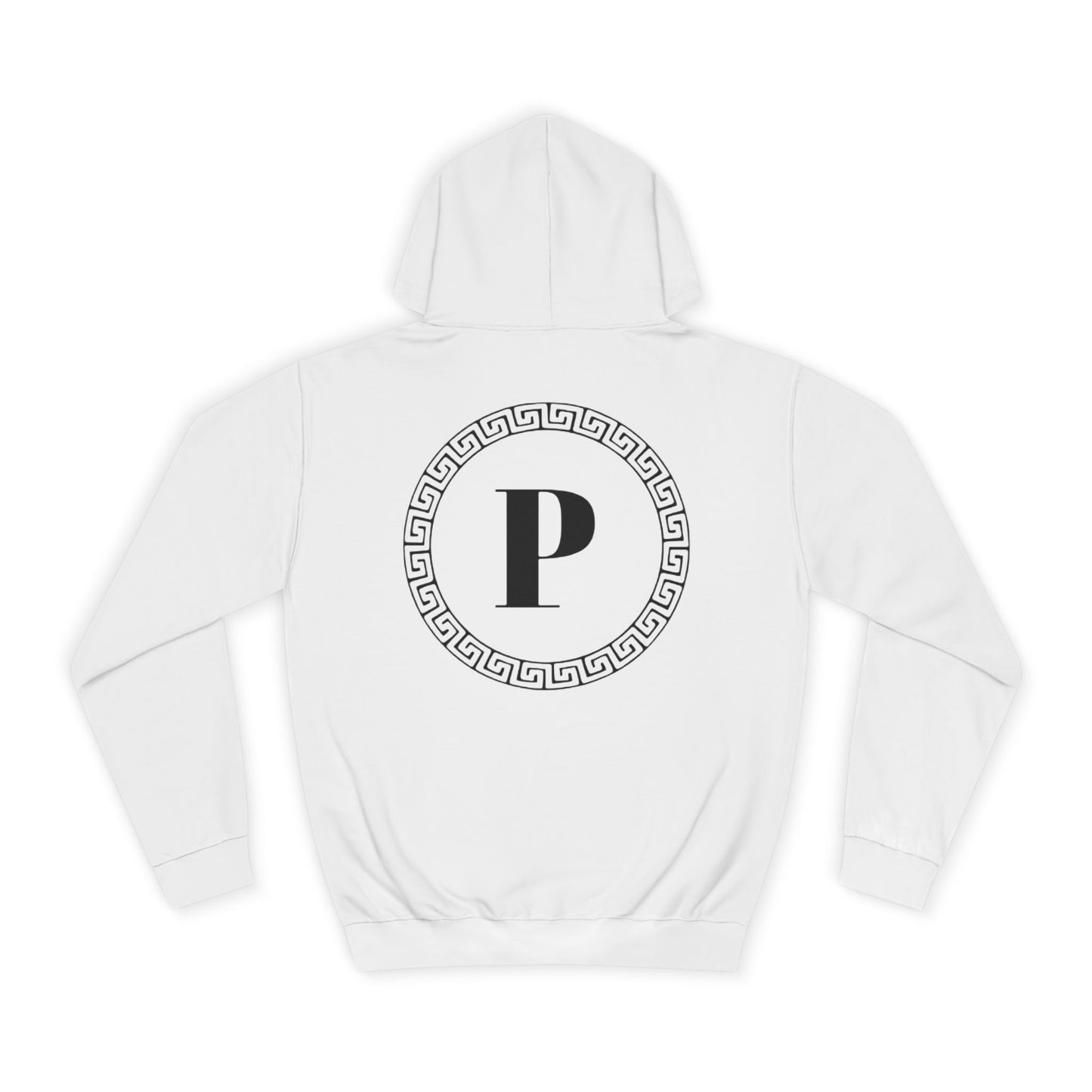 College Hoodie with Classic Greek Design