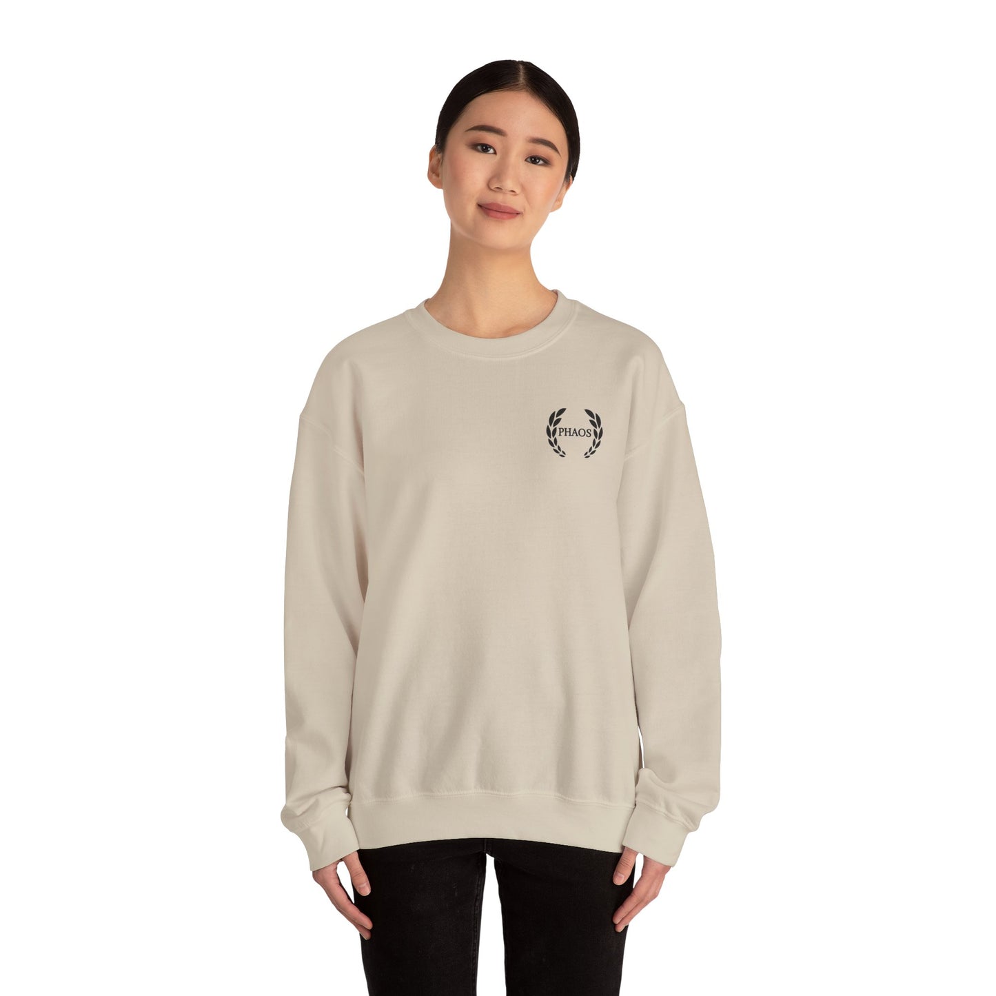 Sleek Minimalist Crewneck Sweatshirt - Perfect for Casual Style