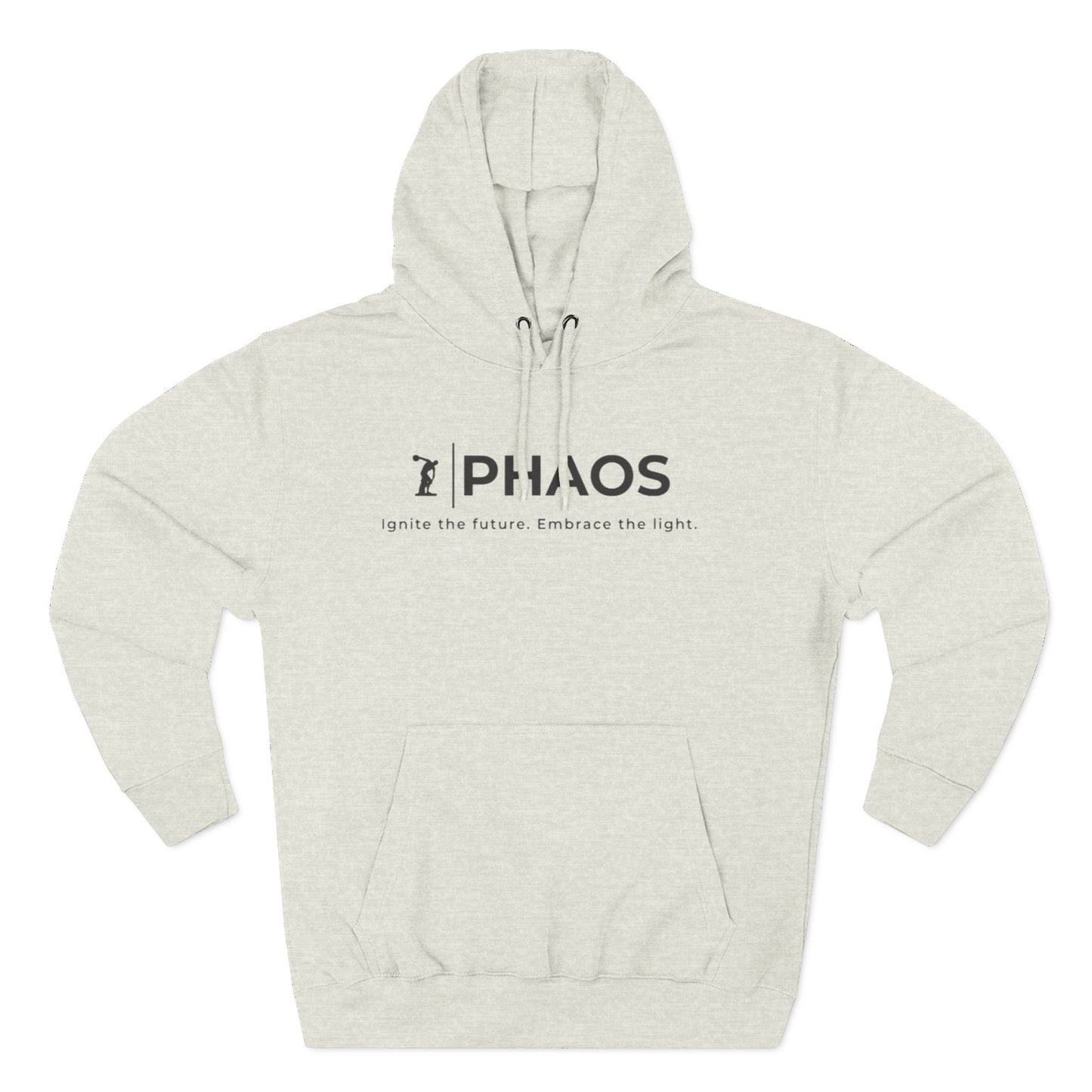 Three-Panel Fleece Hoodie - Ignite the Future