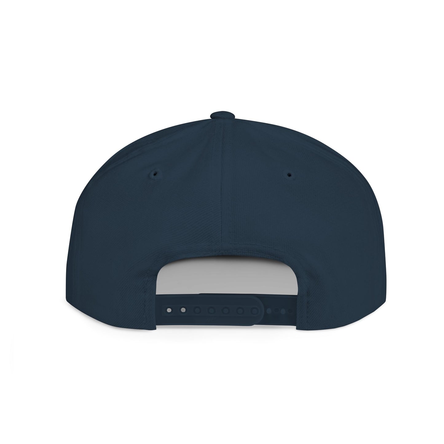 Stylish Flat Bill Snapback Hat with "PHAOS" Embroidery - Trendy Streetwear Cap