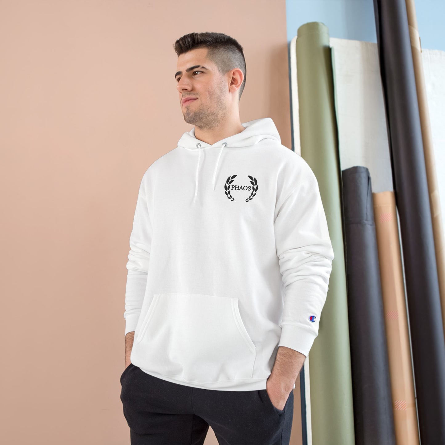 PHAOS Champion Hoodie - Stylish White Pullover