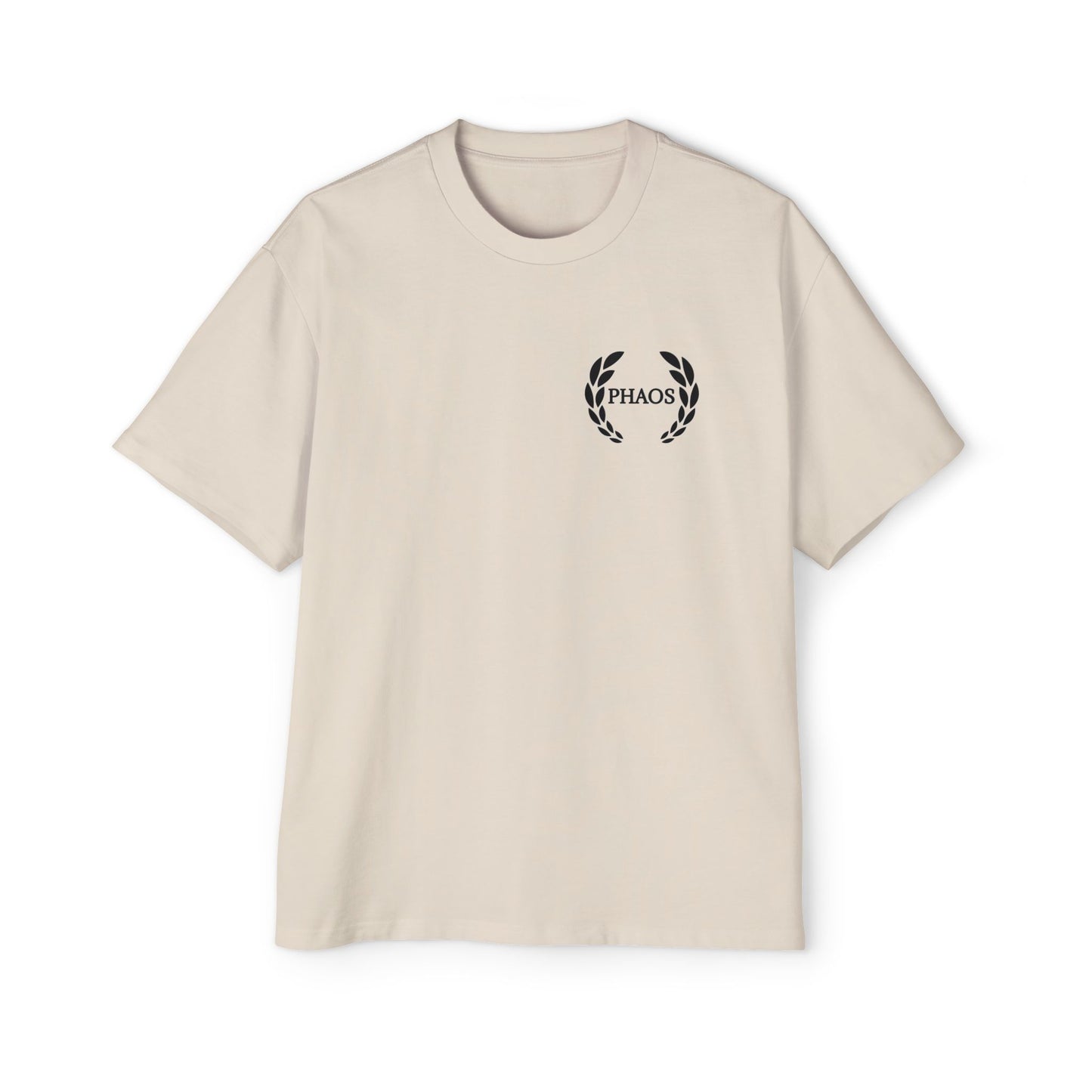 Men's Heavy Oversized Tee - Ignite the Future, Embrace the Light Tee