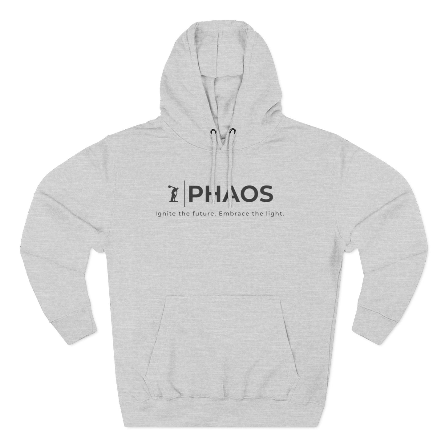 Three-Panel Fleece Hoodie - Ignite the Future