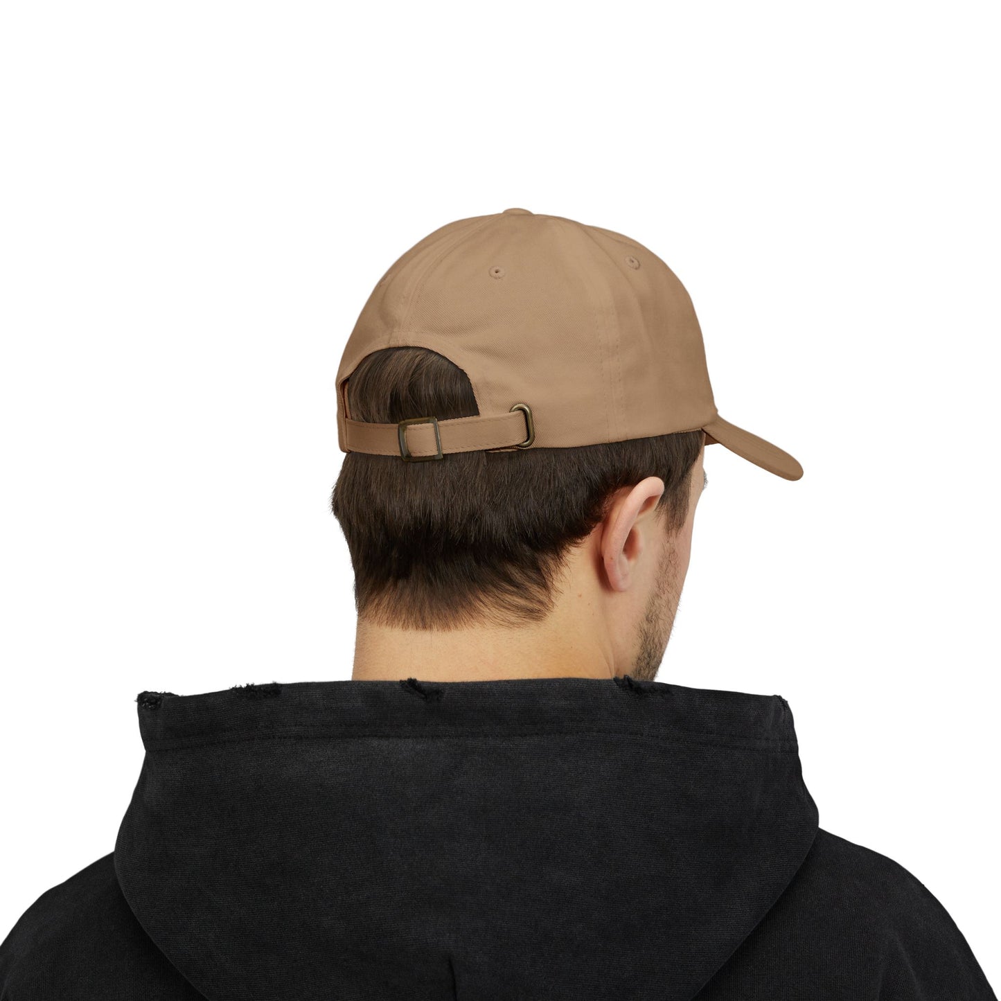 Classic Dad Cap with PHAOS Design - Trendy White Cap for Relaxed Style