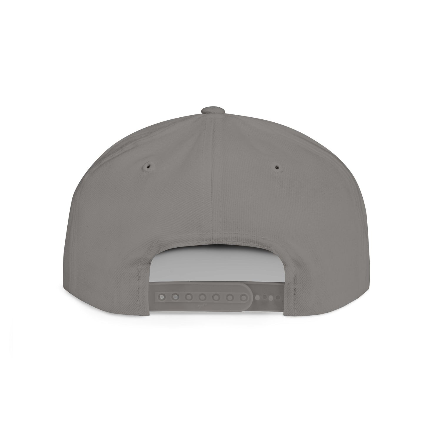 Stylish Flat Bill Snapback Hat with "PHAOS" Embroidery - Trendy Streetwear Cap