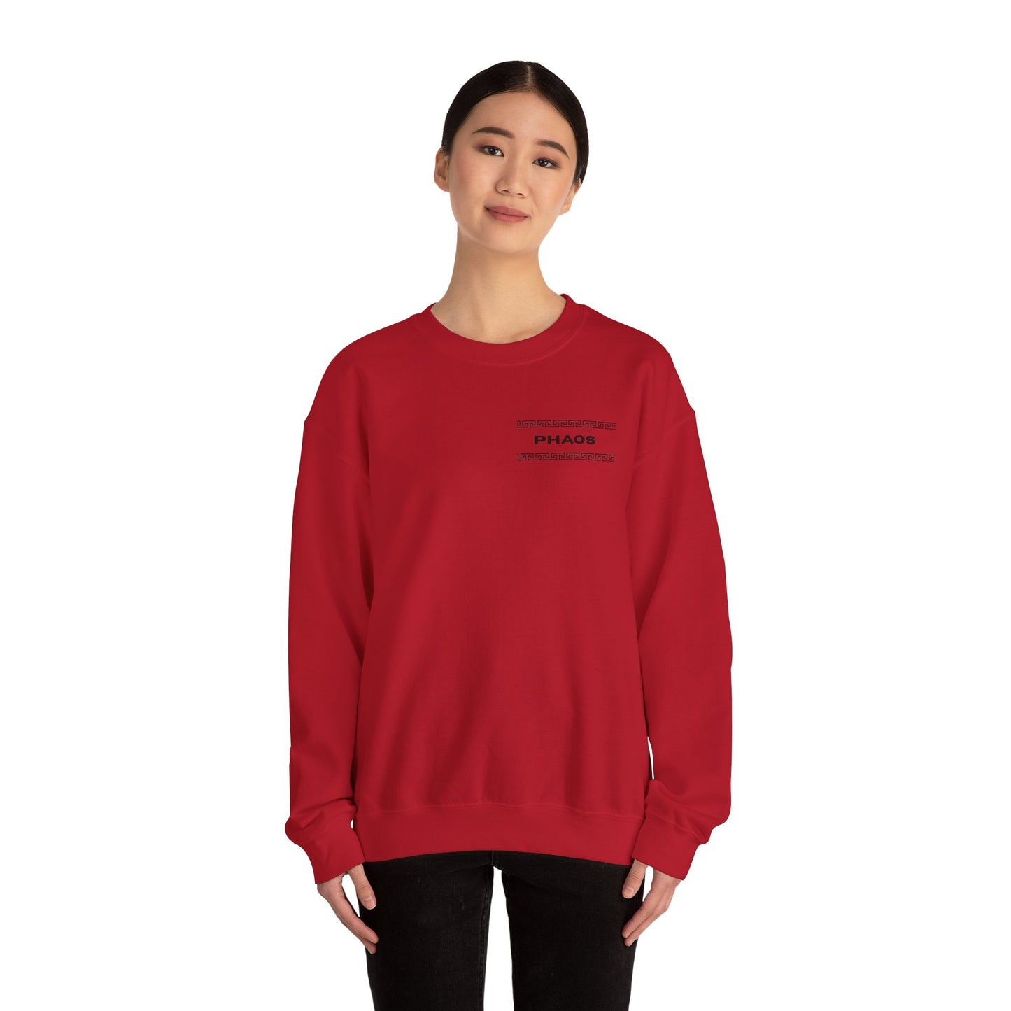 Unisex Heavy Blend™ Crewneck Sweatshirt - PHAOS Emblem Design