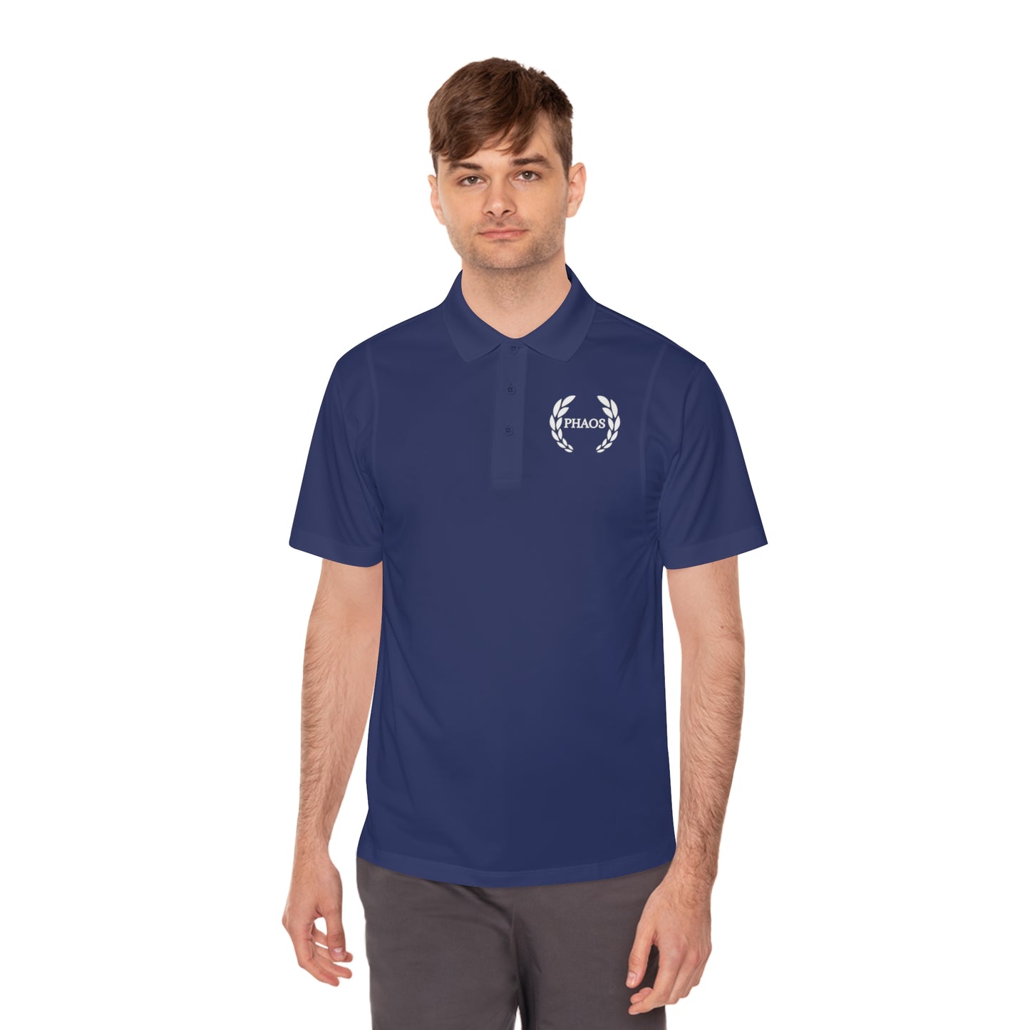 Men's Sport Polo Shirt - Classic Athletic Fit with Elegant Logo
