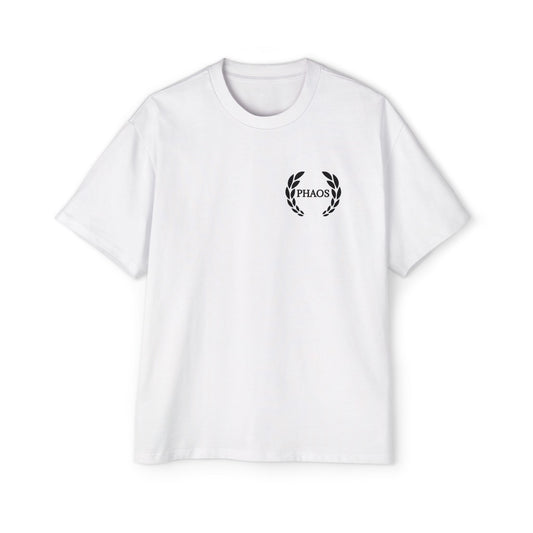 Men's Heavy Oversized Tee - Ignite the Future, Embrace the Light Tee