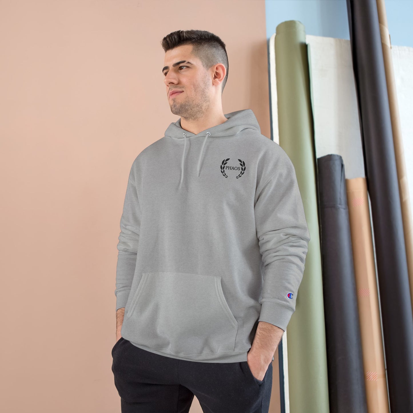 Phaos Champion Hoodie -White Pullover for Athletes & Casual Wear