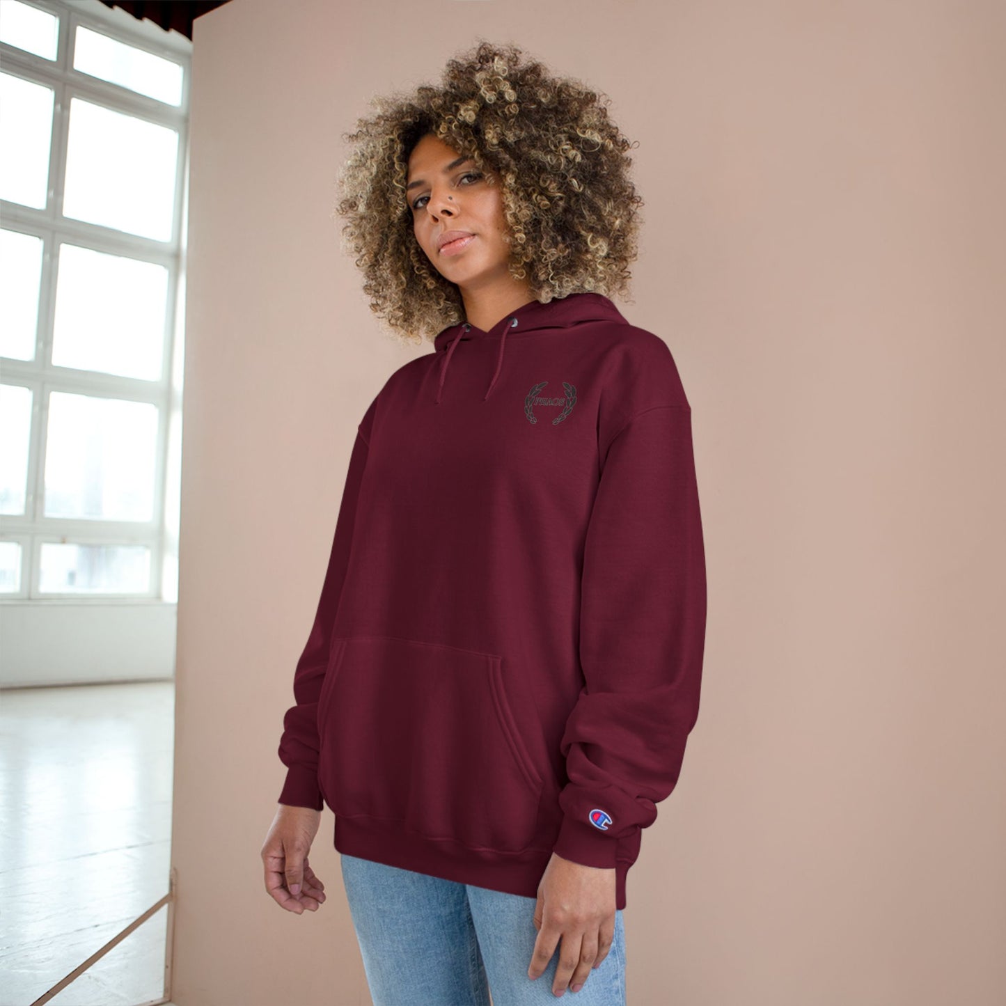 Phaos Champion Hoodie -White Pullover for Athletes & Casual Wear
