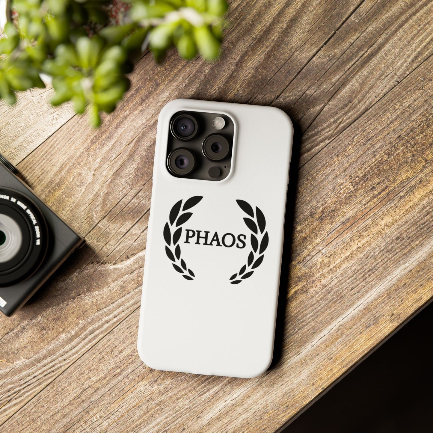 Sleek Slim Phone Case with PHAOS- Minimalist Style for Modern Aesthetics