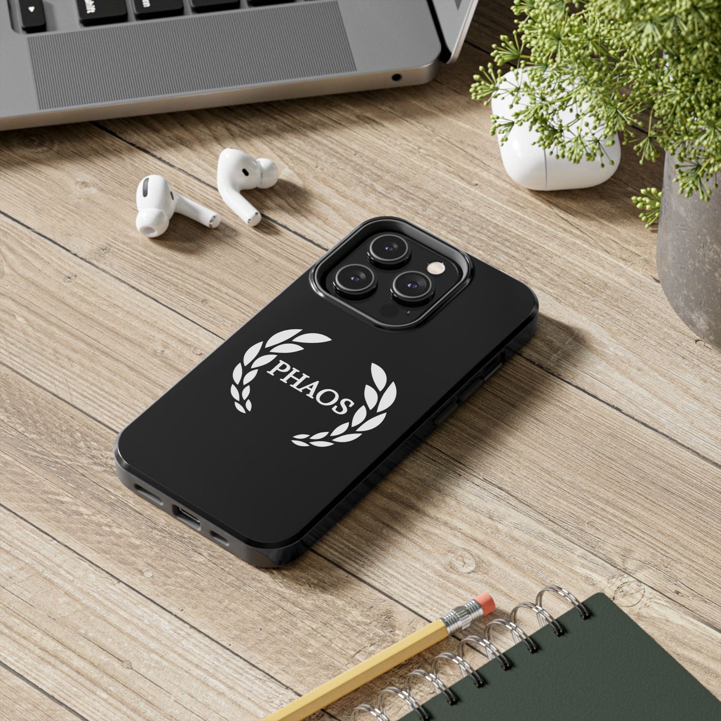 Tough Phone Case - Stylish Protection with 'PHAOS' Design