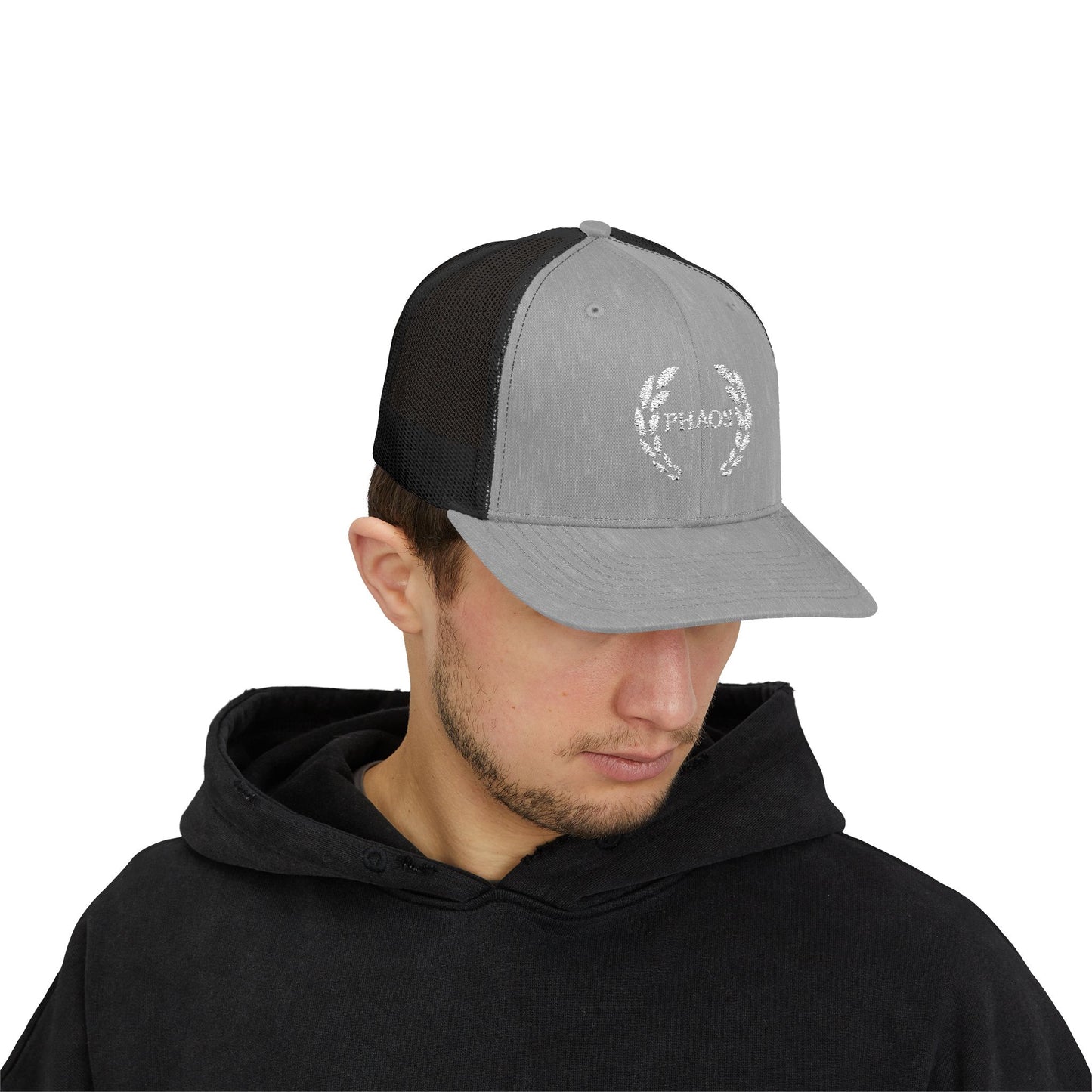 Stylish PHAOS Snapback Trucker Cap - Trendy Headwear for Every Occasion