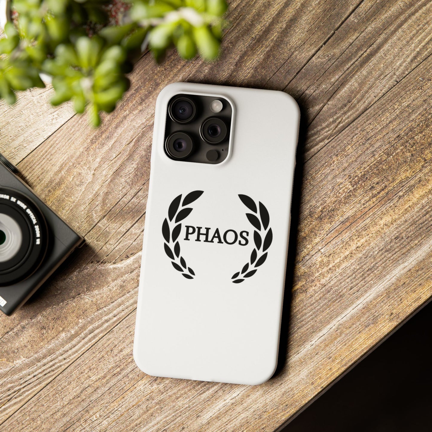 Sleek Slim Phone Case with PHAOS- Minimalist Style for Modern Aesthetics