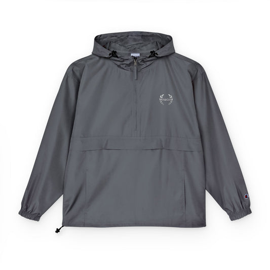 Unisex Packable Anorak Jacket - Lightweight Rain Shell for Outdoor Adventures
