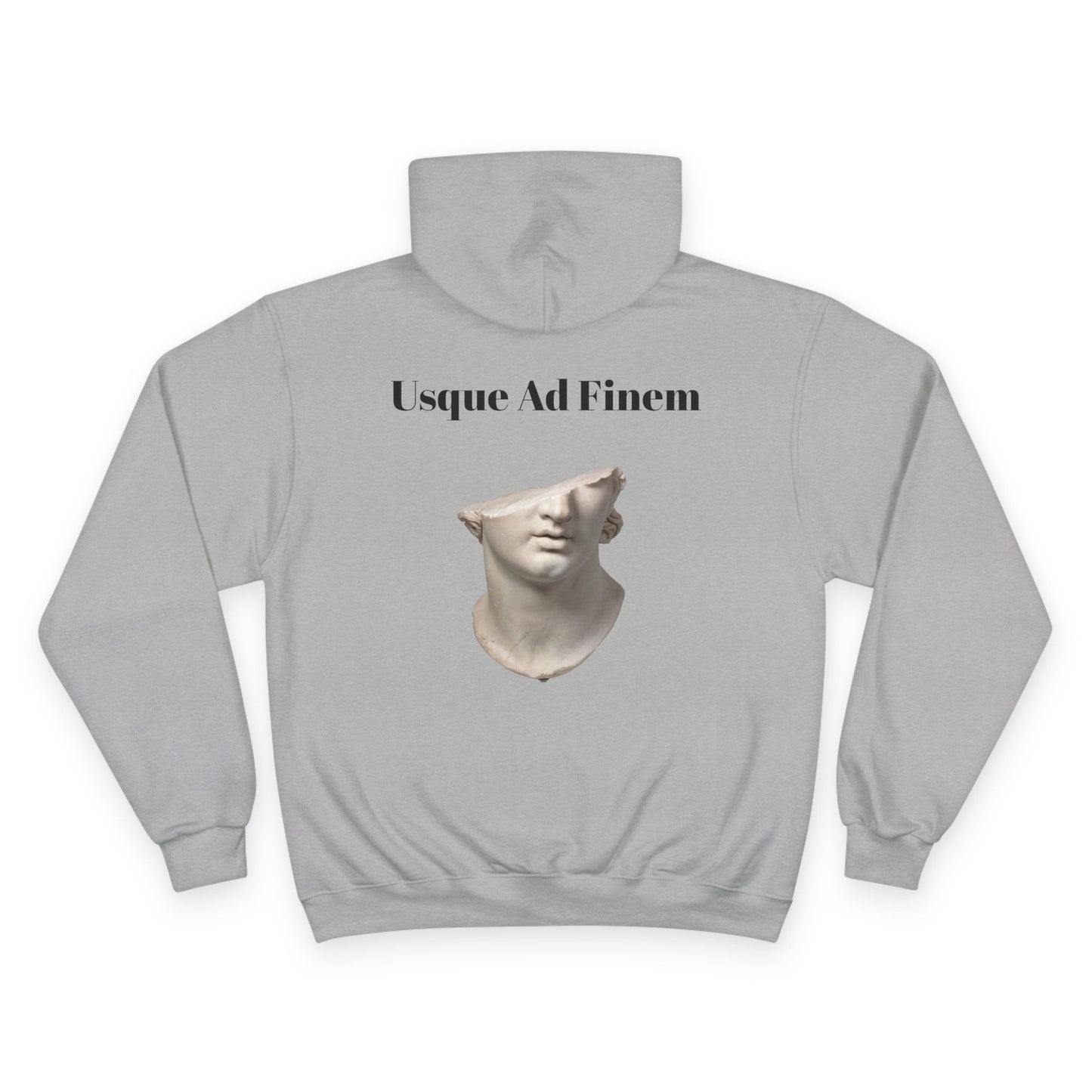 Virtuoso Champion Hoodie - Usque Ad Finem Art Design