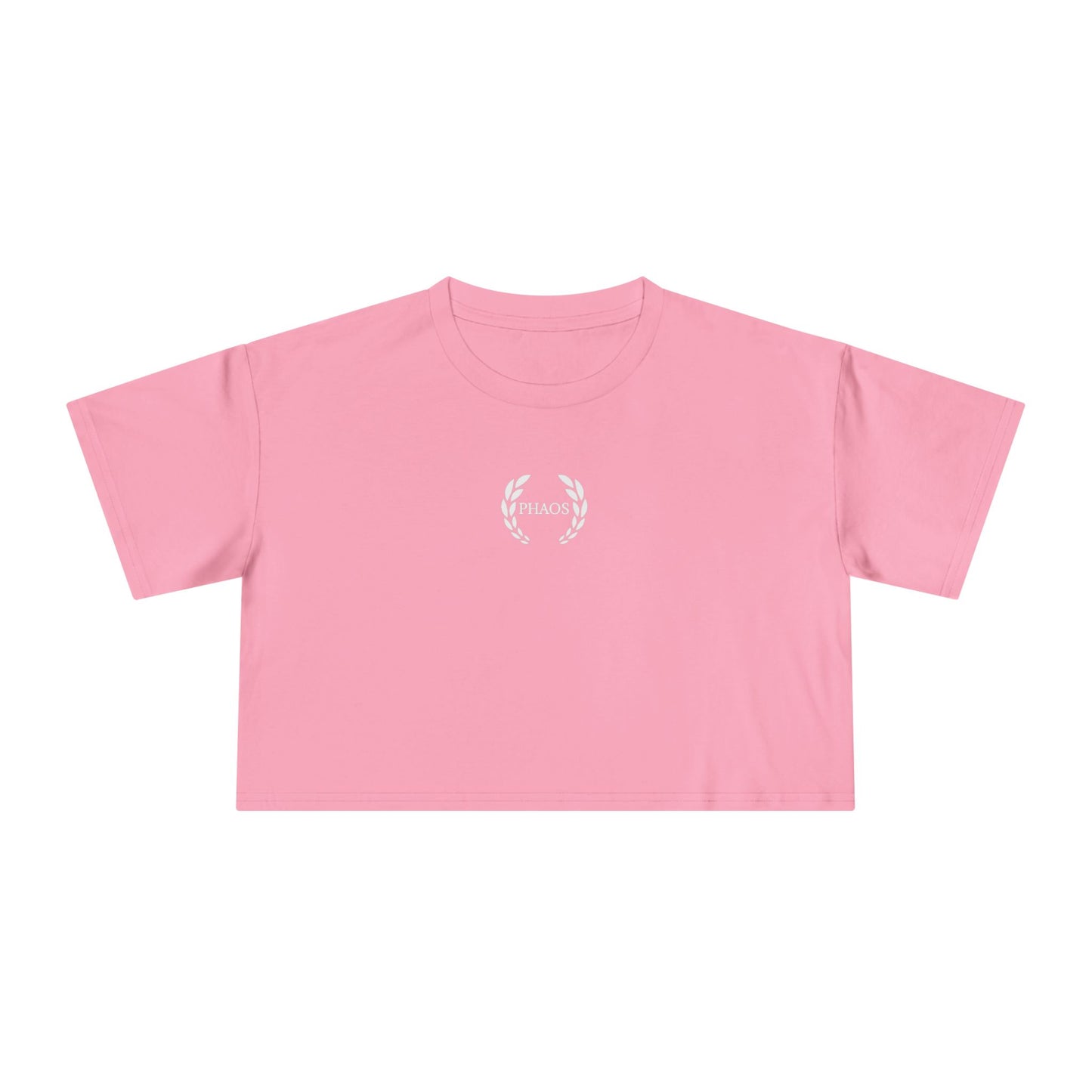 Chic Women's Crop Tee with PHAOS Graphic