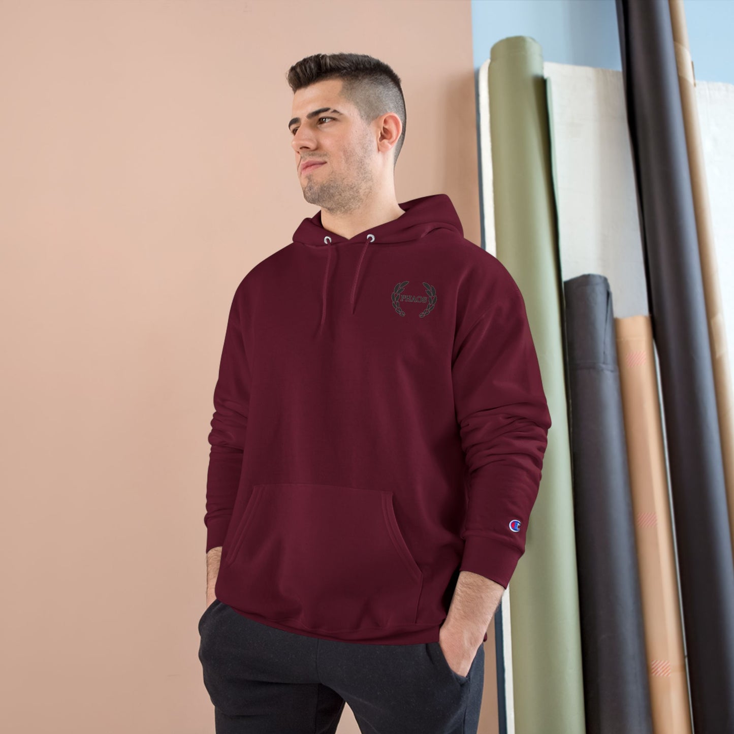 Phaos Champion Hoodie -White Pullover for Athletes & Casual Wear