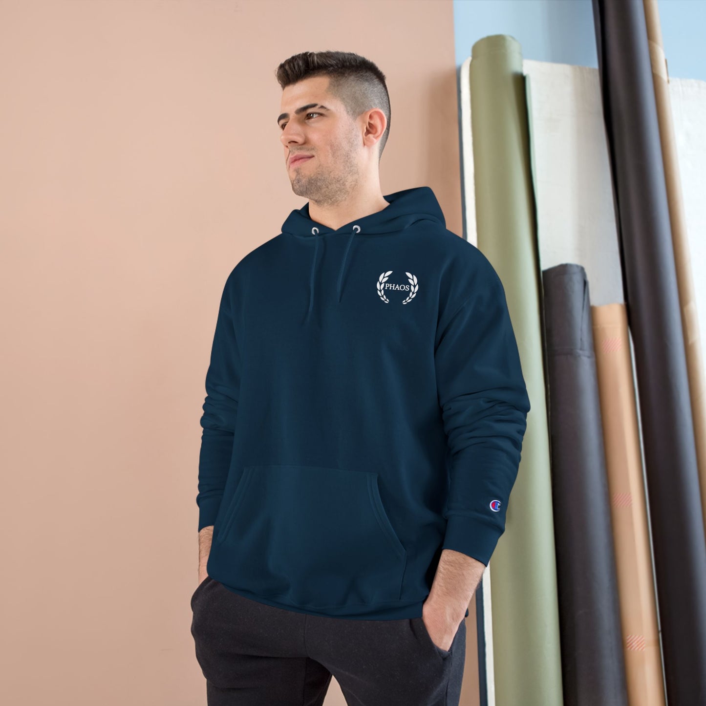 Phaos Champion Hoodie -White Pullover for Athletes & Casual Wear